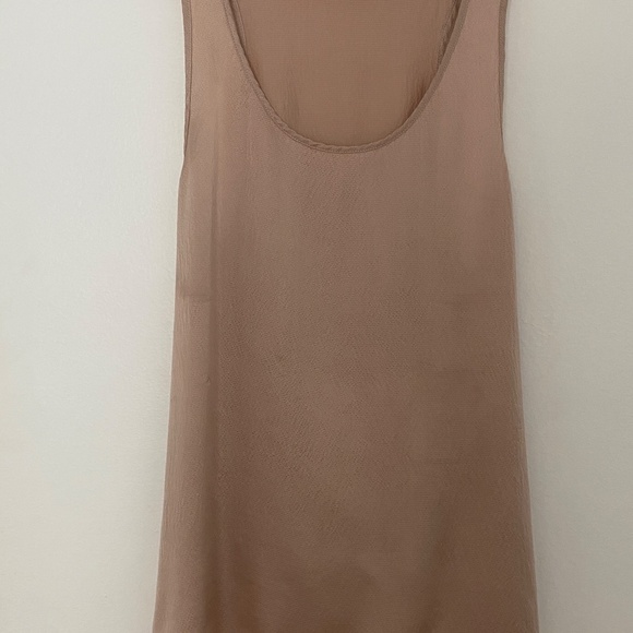 Soft Pink Silk Cami - Picture 2 of 4